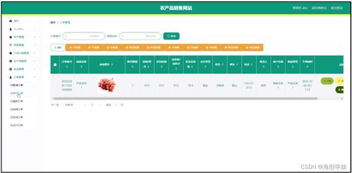 基于Spring Boot的農產品銷售網站設計與實現(xiàn)